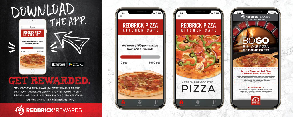 Pizza Franchise Online Ordering App Designs